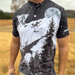 Load image into Gallery viewer, Gravity Performance Polo - Black/White Deep Space - Throwing Astro