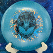 Load image into Gallery viewer, Infinite Discs - Kon Tiki - Metal Flake C-Blend - Neon Alien Head - Special Edition 3-Foil Stamp
