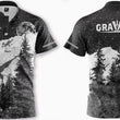 Load image into Gallery viewer, Gravity Performance Polo - Black/White Deep Space - Throwing Astro