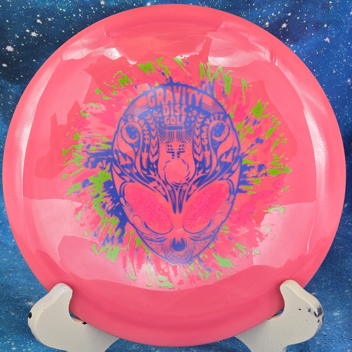 Infinite Discs Sphinx - Swirly S-Blend Alien Head | Gravity Disc Golf