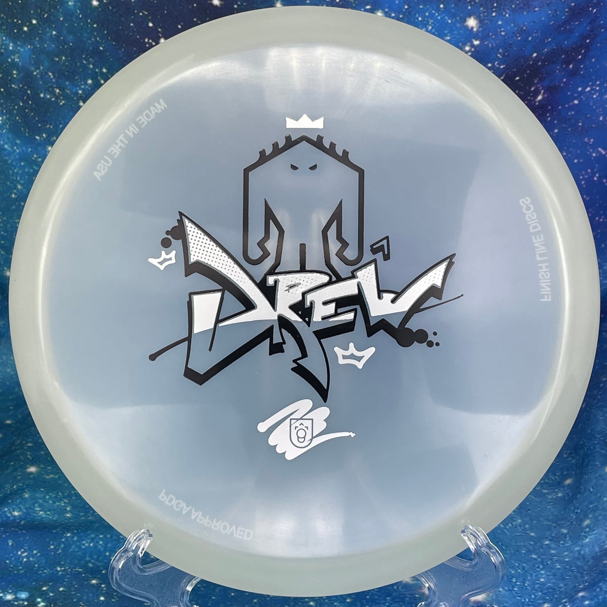 PreOwned Finish Line Supra (SE Drew Gibson Squatch Stamp Glow