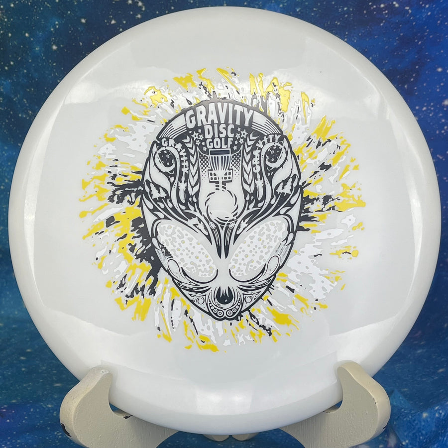 Wild Discs - Sea Otter - Lava - Neon Alien Head - Special Edition 3-Foil Stamp