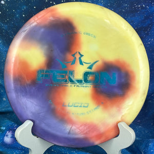 Pre-Owned - Dynamic Discs - Felon (DyeMax, Moonshine, Lucid-X Glimmer, Ricky 2x Raptor Eye Fuzion Orbit)