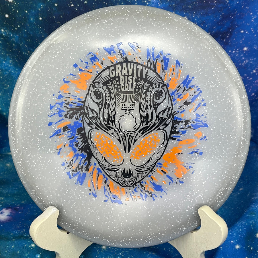 Infinite Discs - Kon Tiki - Metal Flake C-Blend - Neon Alien Head - Special Edition 3-Foil Stamp
