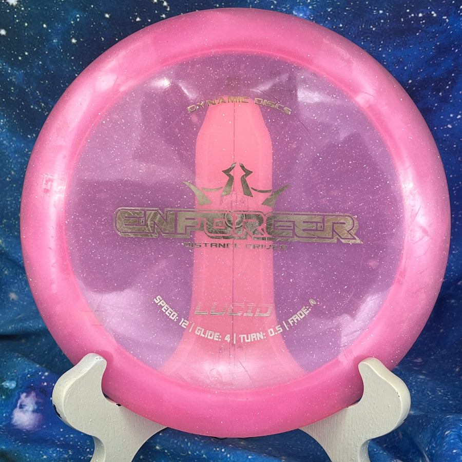 Pre-Owned - Dynamic Discs - Enforcer (Fluid, Ricky Wysocki 2x Lucid Chameleon, DyeMax)