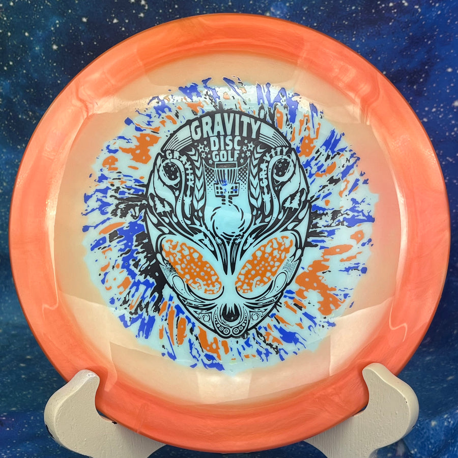 Infinite Discs - Pharaoh - Halo S-Blend - Neon Alien Head - Special Edition 3-Foil Stamp