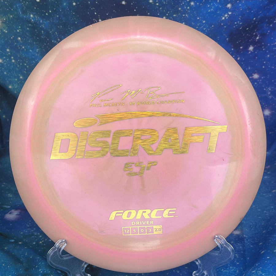 Pre-Owned - Discraft - Force (Presnell Z Metallic, Paul McBeth 5x Swirl ESP, Dark Horse Brodie Smith)