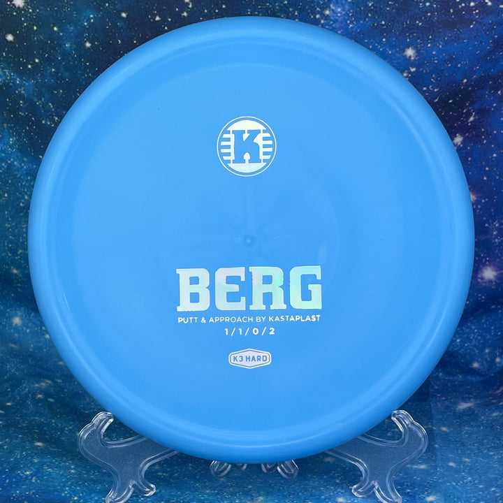 Kastaplast Kastaplast - Berg - K3 Hard Line disc golf disc photo COLOR/WEIGHT/STAMP - Gravity Disc Golf