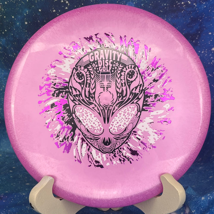 Wild Discs Wild Discs - Sea Otter - Lava - Neon Alien Head - Special Edition 3-Foil Stamp disc golf disc photo Color/Weight/Stamp - Gravity Disc Golf