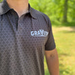 Load image into Gallery viewer, Gravity Performance Polo - Black - Gravity Logo
