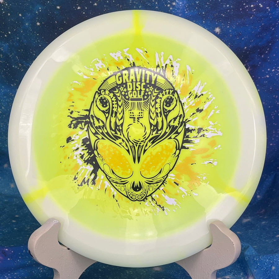 Infinite Discs -  Conqueror - Halo S-Blend - Neon Alien Head - Special Edition 3-Foil Stamp