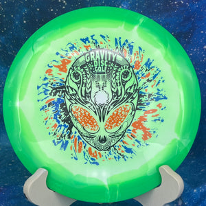 Infinite Discs -  Aztec - Halo S-Blend - Neon Alien Head - Special Edition 3-Foil Stamp