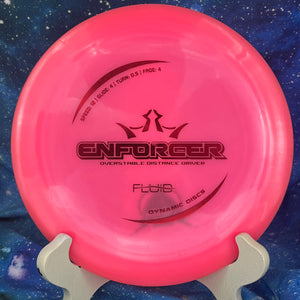 Pre-Owned - Dynamic Discs - Enforcer (Fluid, Ricky Wysocki 2x Lucid Chameleon, DyeMax)