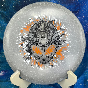 Infinite Discs - Kon Tiki - Metal Flake C-Blend - Neon Alien Head - Special Edition 3-Foil Stamp