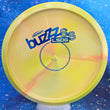 Load image into Gallery viewer, Discraft Buzzz SS Lime/Yellow Ledgestone Bottom Stamp Colorshift ESP Swirl - 9/10 - 177g - Uninked
