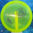 Load image into Gallery viewer, Neon Yellow Benjamin Callaway CryZtal Glow - 9.5/10 - 173g - Uninked/Flat
