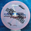 Load image into Gallery viewer, Pink/Blue Aaron Gossage Double Stamped Z Swirl - 9/10 - 174g - Inked/Flat
