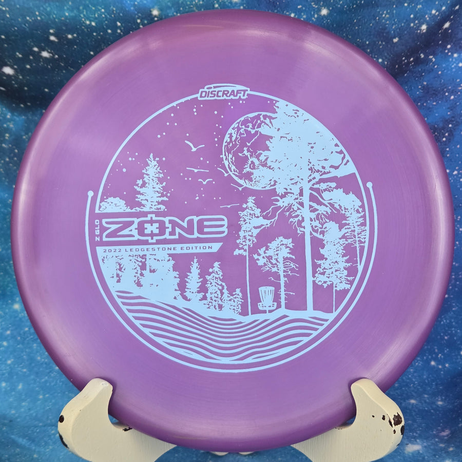 LOV×GRINDLODGE Glow in the dark Discraft Zone 2022 Ledgestone Z Glo Approach Disc | Gravity DG