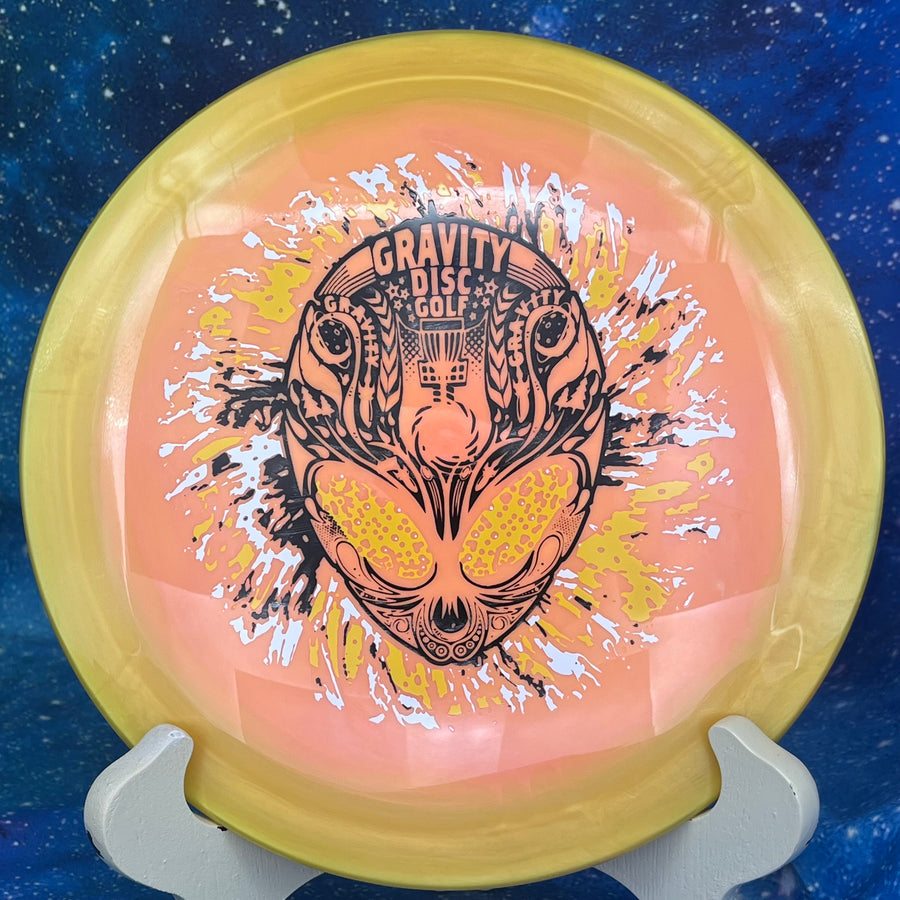 Infinite Discs - Pharaoh - Halo S-Blend - Neon Alien Head - Special Edition 3-Foil Stamp