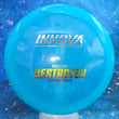Load image into Gallery viewer, Innova Destroyer Blue Swirl Champion - 9/10 - 174g - Inked
