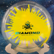Load image into Gallery viewer, Cool disc yellow metal flake disc golf
