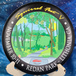 Load image into Gallery viewer, Top-down view of a rare pre-owned Discraft Buzzz 2007 SuperColor Wixom Tooled edition midrange disc golf disc in ESP plastic featuring park scenery scaled at 169g in 9.5 out of 10 uninked condition.
