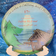 Load image into Gallery viewer, Top-down view of a pre-owned 2015 Full Color event edition Innova Roc midrange disc golf disc in penned Champion plastic scaled at 180g in 9 out of 10 uninked condition.
