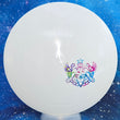 Load image into Gallery viewer, Top-down view of a pre-owned white Limited Edition Truly Unique Trilogy Man tournament stamped Westside Giant distance driver disc golf disc in Tournament plastic scaled at 175g in 10 out of 10 bag kept uninked condition.
