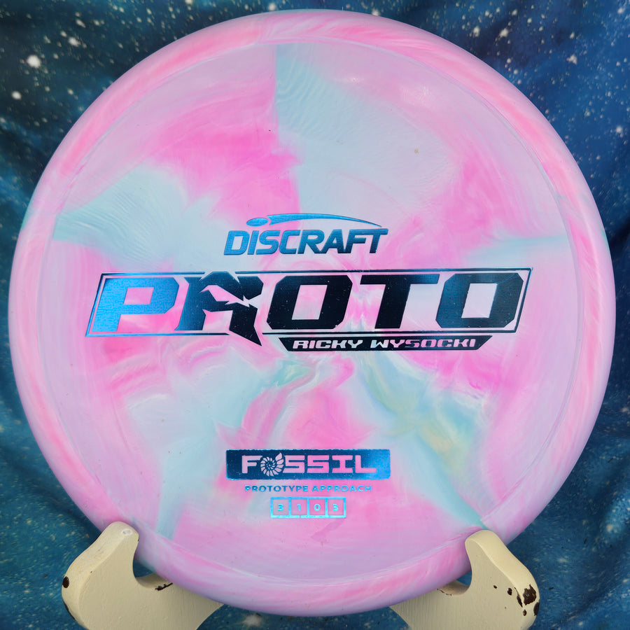 Cotton Candy Protoype Disc Golf Disc Ricky Wysocki Approach 