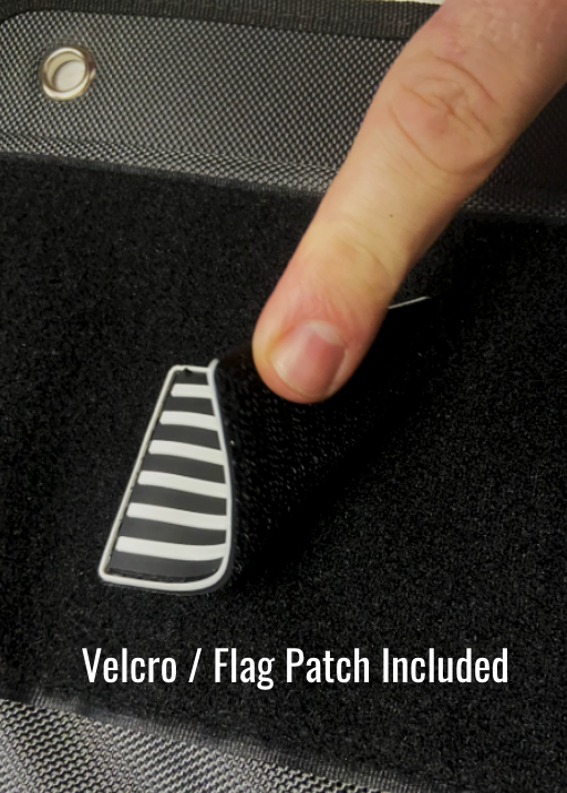 Discology Putter Pouch - 8 Disc Capacity - Disc Golf Cart Putter Pouch - Velcro Patch for Customization