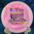 Load image into Gallery viewer, White disc with Pink Horizon Glow rim, Discmania DD2 C-Line, Rainbow Holo Stamp - 173g
