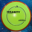 Load image into Gallery viewer, Axiom Insanity Fission - Project Lab Coat - Orange Rim and Neon Yellow Core - 168g
