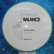 Load image into Gallery viewer, New Axiom Simon Line Balance Midrange Disc in Neutron Plastic - Blue-Teal Swirl Rim and White Core - Black/Silver Holo Foil Stamp.
