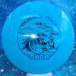 Load image into Gallery viewer, Blue Tournament Plastic Westside Discs Tide Matt Orum Stamp - 174g - Blue Holographic Stamp.
