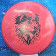 Load image into Gallery viewer, Dark Pink Rim and Metallic Dark Pink Prism Plasma Plastic Axiom Pyro Unearthed Stamp - 176g - Dark Stars Stamp.
