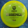Load image into Gallery viewer, Neon Yellow Discmania Essence in Neo plastic with a Silver Holo foil stamp.

