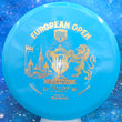 Load image into Gallery viewer, New Blue Glimmer Discmania MD3 Gannon Buhr Q-Line Premier Midrange - Gold Shatter Stamp - 177g.
