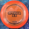 Load image into Gallery viewer, Orange Discraft Avenger SS in Z Line plastic with a Black Matte foil stamp.
