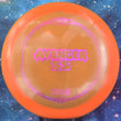 Load image into Gallery viewer, Orange Discraft Avenger SS in Z Line plastic with a Pink Sparkle foil stamp.
