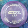 Load image into Gallery viewer, Purple Discraft Avenger SS in Z Line plastic with a Silver Holo foil stamp.
