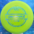 Load image into Gallery viewer, New Discraft Challenger SS in Putter Line Plastic - Lime Green with Blue Shatter Stamp - 174g - Straight-to-Stable Putter.
