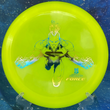 Load image into Gallery viewer, Yellow Discraft Force in Big Z plastic with a Multi-Color character stamp.
