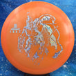Load image into Gallery viewer, Orange Discraft Paul McBeth 6x Anax in Big Z plastic with a Paul McBeth Logo Holo character stamp.
