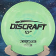 Load image into Gallery viewer, Pre-Owned ESP Swirl Discraft Undertaker - Lime and Teal Swirl - 8/10 Condition - 172g - Uninked.
