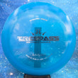 Load image into Gallery viewer, Blue Dynamic Discs Trespass in Lucid plastic with a Silver Holo foil stamp.
