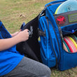 Load image into Gallery viewer, Gravity Disc Golf Jr. G-Squad Team Member Featuring Custom Waffle Towels.
