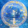 Load image into Gallery viewer, New Purple and Yellow Innova Thunderbird Eveliina Salonen Tour Series in Party Time Champion Plastic - Blue Holographic Stamp - 174g.
