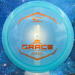 Load image into Gallery viewer, New Royal Clear Latitude 64 Grace - 10/10 Condition - 173g - Blue with Orange Holo Stamp.
