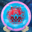 Load image into Gallery viewer, New Pink and Blue Orbit Latitude 64 Grace Kristin Tattar 2x Team Series in Royal Grand Orbit Plastic - Red Stamp - 173g.
