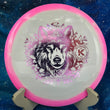 Load image into Gallery viewer, New Pink and White Orbit Latitude 64 Grace Kristin Tattar 2x Team Series in Royal Grand Orbit Plastic - Pink Stamp - 175g.
